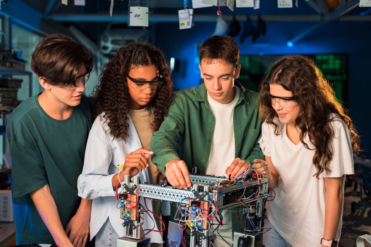 Students innovating